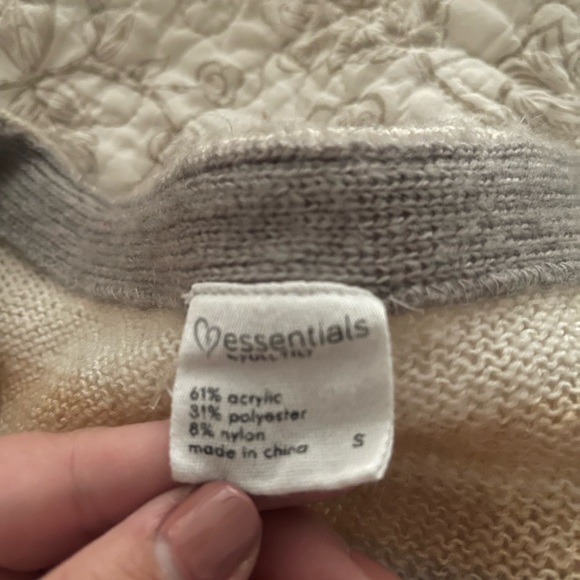 Striped Button Up Cardigan - Picture 2 of 2